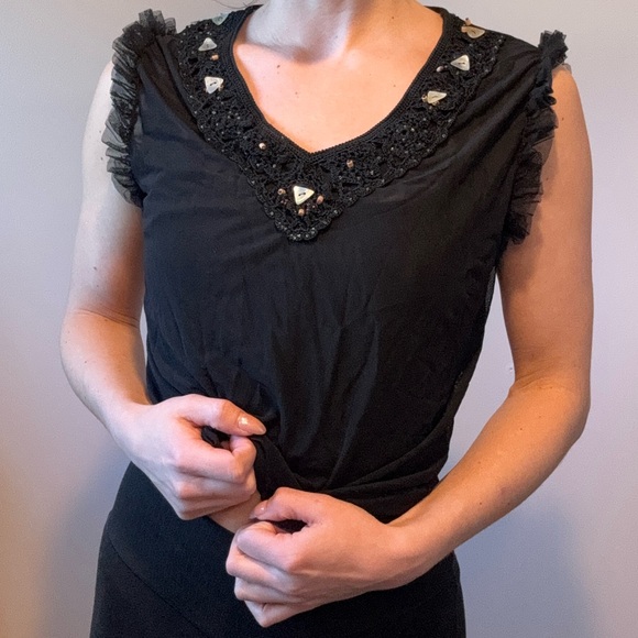 Vintage Sheer Top - Picture 5 of 8